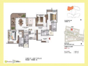 Nambiar District 25 Sarjapur Floor Plan4